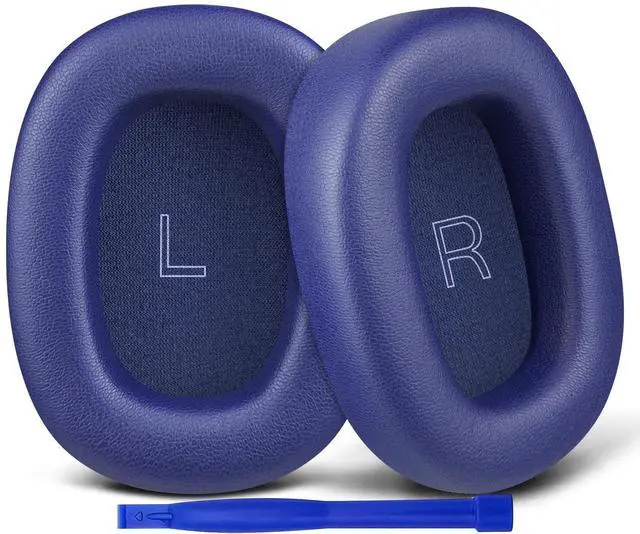 Main image of SOULWIT Earpads Replacement for Bowers & Wilkins Px7 S3/Px8 S2 Wireless Headphones, Ear Pads Cushions with Soft Protein Leather and High-Density Memory Foam - Indigo Blue