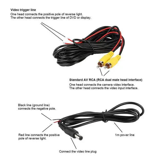 Alt view image 3 of 5 - Focus Back Up Camera Replacement,Reverse Camera Focus 2014 Rear Camera for Focus 2015 Model Reverse Image Assist Equipment Professional Car Rear View Reverse Parking Camera Fit for Focus 2012-2014