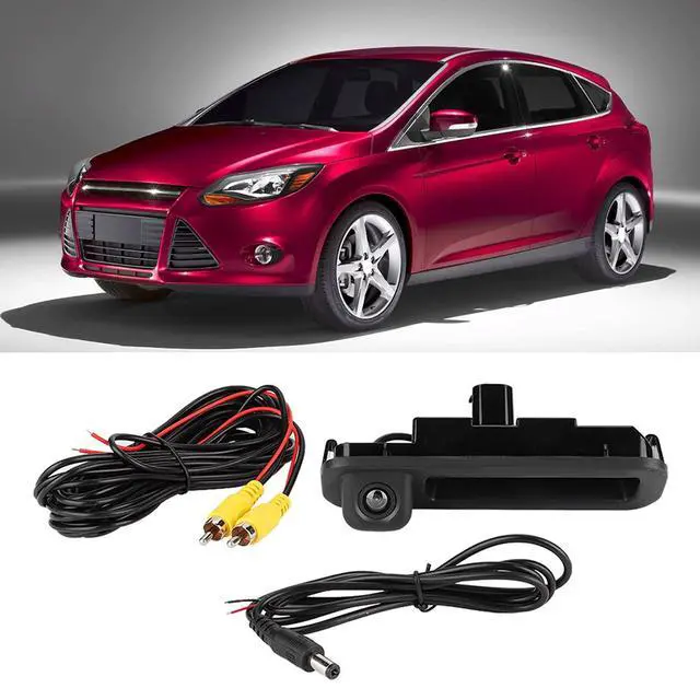 Alt view image 4 of 5 - Focus Back Up Camera Replacement,Reverse Camera Focus 2014 Rear Camera for Focus 2015 Model Reverse Image Assist Equipment Professional Car Rear View Reverse Parking Camera Fit for Focus 2012-2014