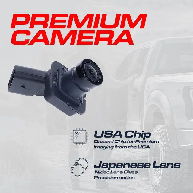 Alt view image 4 of 5 - Master Tailgaters Replacement for Ford Focus ST, Sedan, Electric, Hatchback (2015-2018) Backup Camera OE Part # F1EZ-19G490-A