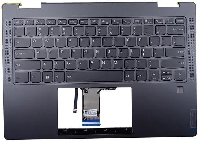 Main image of Replacement for Lenovo Yoga 7 14IRL8 82YL Palmrest w/Backlit Keyboard 5CB1L40794