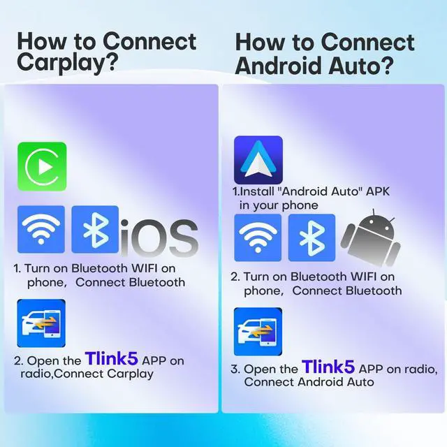 Alt view image 4 of 5 - Car Radio for Chevy Chevrolet Silverado SSR Tahoe 2003-2006 GMC Siera Yukon 2003-2006 Hummer 2003-2006 Head Unit with CarPlay Tesla Style Touch Screen Android Auto Bluetooth GPS Backup Camera