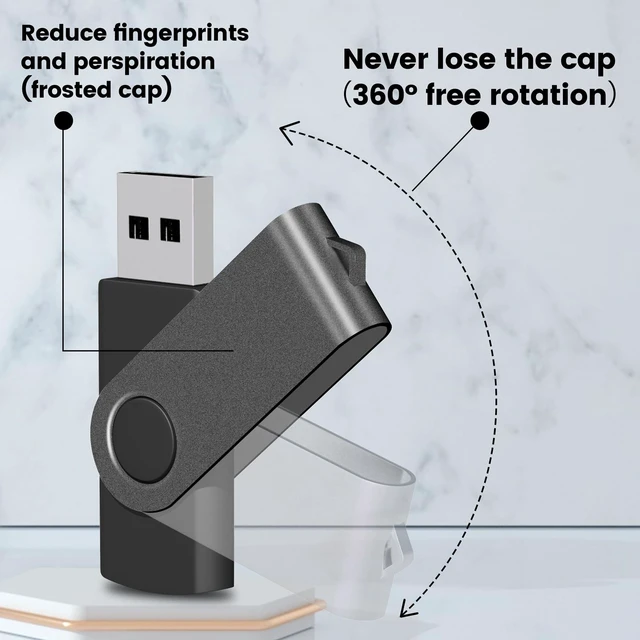 Alt view image 4 of 5 - 1GB 2.0 USB Flash Drive 100-Pack Thumb Drives Bulk with Lanyards