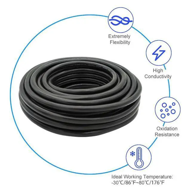 Alt view image 5 of 5 - 22 Gauge 4 Conductor Tinned Copper Electrical Wire Stranded PVC Audio Power Cable Speaker Wire (Red & Black & Yellow & White) 22AWG-4C-80FT