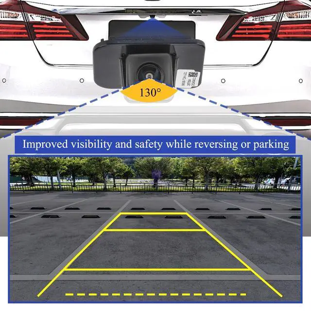 Alt view image 3 of 5 - 590-440 Backup Camera Rear View Camera Compatible with 2014 2015 2016 2017 Honda Accord, Parking Park Assist Camera Replaces # 39530-T2A-A21,39530-T2A-U21,39530-T2A-A31,39530-T2A-U110-M2