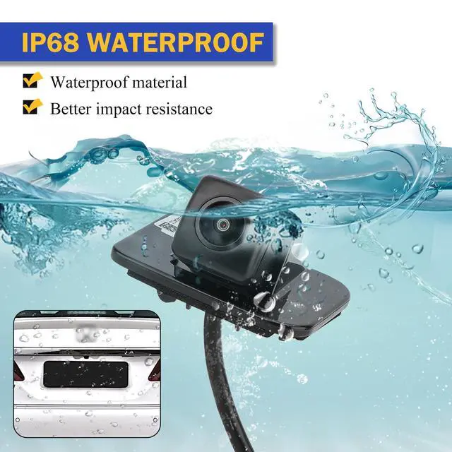 Alt view image 5 of 5 - 590-440 Backup Camera Rear View Camera Compatible with 2014 2015 2016 2017 Honda Accord, Parking Park Assist Camera Replaces # 39530-T2A-A21,39530-T2A-U21,39530-T2A-A31,39530-T2A-U110-M2