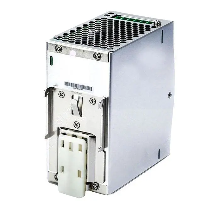 Alt view image 2 of 5 - WDR-240-24 240W 24V 10A DIN Rail Power Supply - 91% High Efficiency, Active PFC, Compact Design for Light Load Industrial Control and Automation - 180-550VAC Input, Reliable