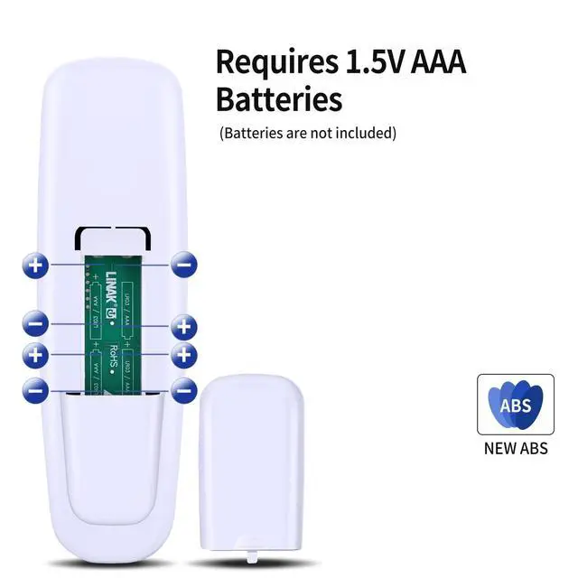 Alt view image 5 of 5 - RYQIF Replacement Remote Control for Flex Fit Plus/Sealy Adjustable Beds/Leggett & Platt E95/Tempurpedic Lifestyles S-Cape E95 Leggett and Platt Basis C3 Adjustable Bed-White