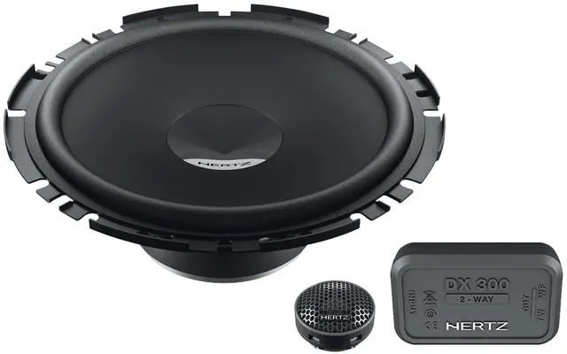 Alt view image 2 of 5 - Hertz DSK 170.3 2-Way Speaker Kit with 170 mm Woofer and 24 mm Tweeter, Balanced Sound and 160 W Max Power