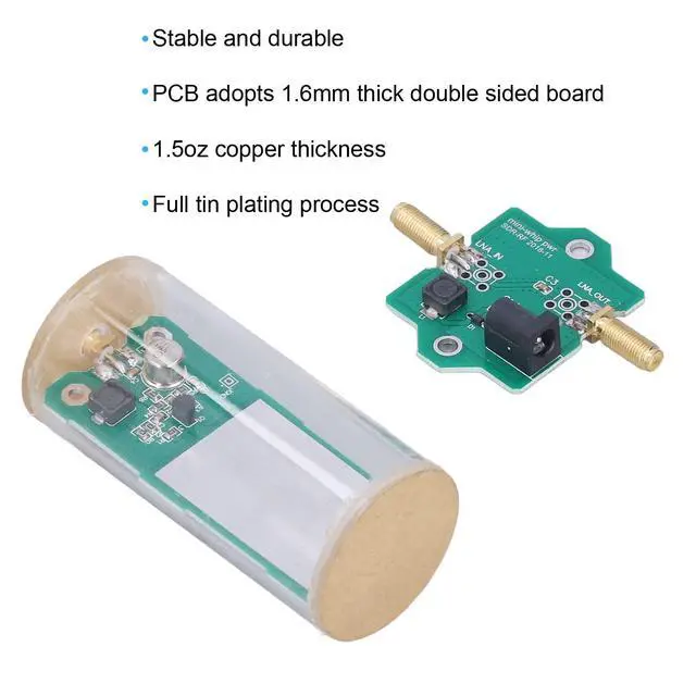 Alt view image 4 of 5 - Hilitand Mini Whip Antenna RTL SDR Receiver Medium Short Ultrashort Active Antenna Module Shortwave Active Antenna for Radio