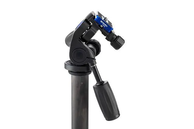 Alt view image 3 of 5 - Benro 3-Way Arca Tripod Head, Independent Movement in 3 Ways, Allows Precise Positioning, Arca-Swiss Compatible QR Plate, 11 lb. Capacity- Black (HD1A)