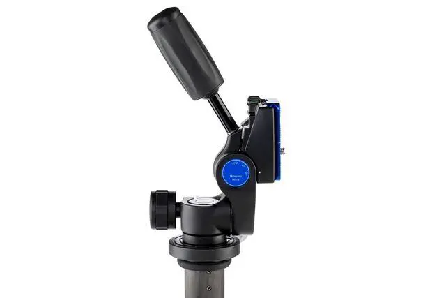 Alt view image 5 of 5 - Benro 3-Way Arca Tripod Head, Independent Movement in 3 Ways, Allows Precise Positioning, Arca-Swiss Compatible QR Plate, 11 lb. Capacity- Black (HD1A)