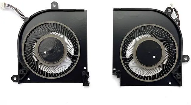 Alt view image 2 of 4 - New CPU+GPU Cooling Fan Replacement for MSI Stealth 15M, MS-1562 MS-1563, P/N: BS5405HS-U4W BS5405HS-U4X
