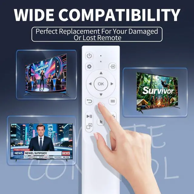 Alt view image 2 of 5 - FQOUG Replacement Remote Control for Philips Neopix 550 NeoPix 750 Home Cinema Video Projector