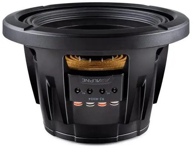 Alt view image 2 of 4 - Alpine R2-W8D4 8" R-Series R2 Subwoofer, Dual 4-Ohm, 350 Watt RMS