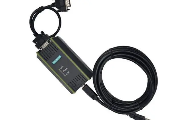 Alt view image 4 of 4 - zoyfayl for PC Adapter USB A2 6GK1571-0BA00-0AA0 USB to MPI/DP/PPI Network Adapter for S7 System, Programming Cable for Siemens SIMATIC S7 S7-200/300/400 PLC USB-MPI PPI