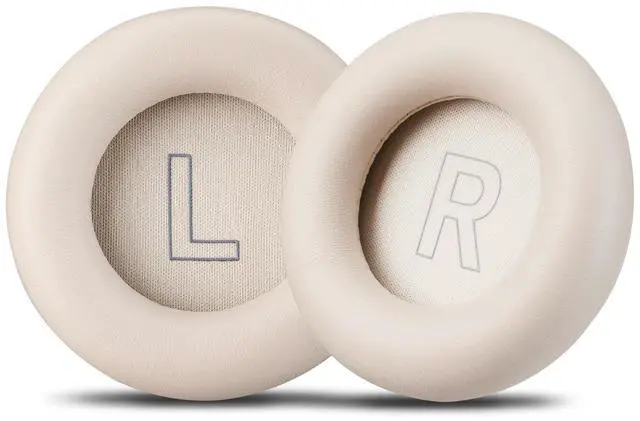 Main image of AHG Premium hx Ear Pads Cushions Compatible with Bang & Olufsen Beoplay HX Headphones (Gold Tone). Easy DIY Fit ^^ Luxurious Sheepskin Leather ^^ AHG FlexiSoft Foam ^^ Seam Stitched Durability