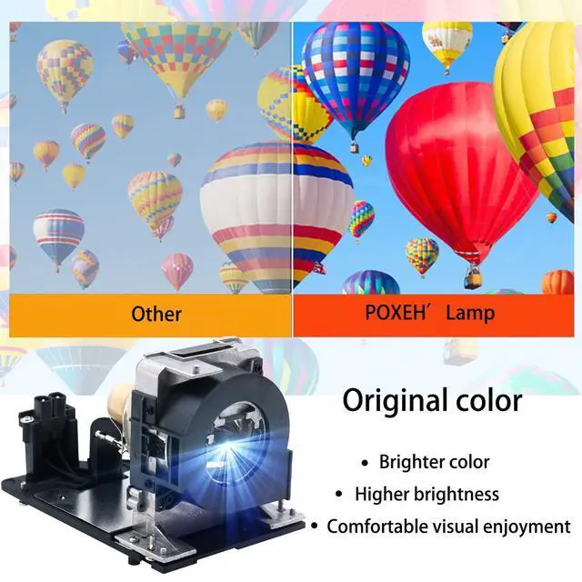 Alt view image 3 of 5 - PXOEH A+ Quality NP39LP 100014157 Replacement Projector Lamp Bulb for NEC p502hl NP-P502H NP-P502W P502H P502W NEC P502H NEC P502W with Housing