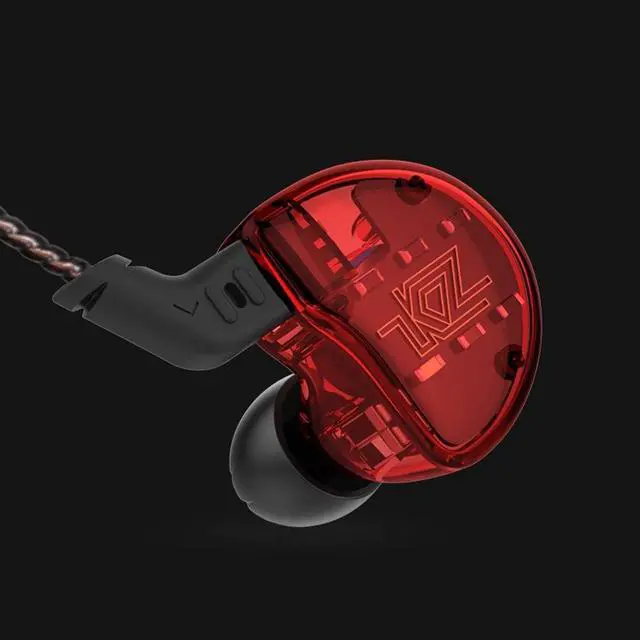 Alt view image 4 of 5 - KZ Acoustics ZS10 Pro in-Ear Earphones Black 3 5 mm