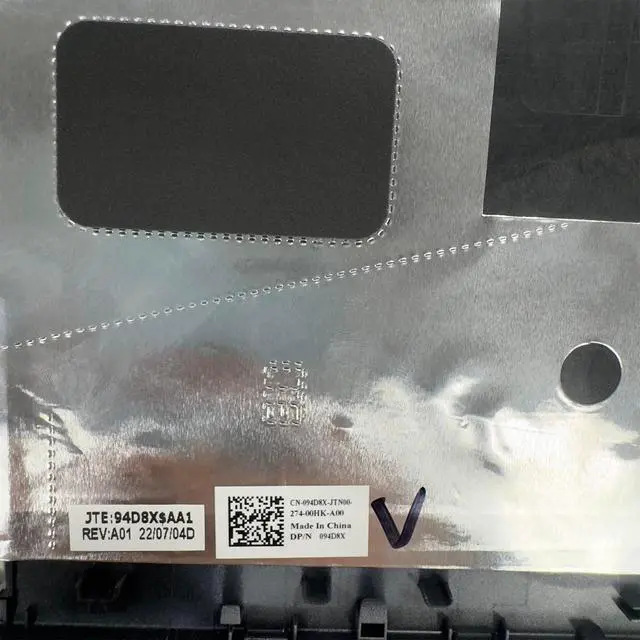 Alt view image 3 of 5 - 094D8X 94D8X 442.0M605.0001 Replacement for Dell Latitude 5520 Precision 3560 E3560 Laptop LCD Back Cover Top Case Rear Lid Silver