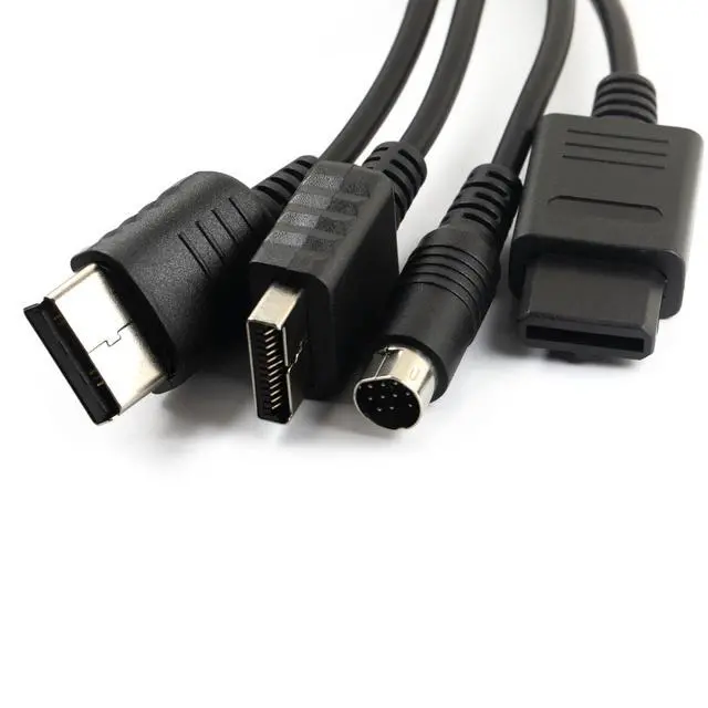 Alt view image 5 of 5 - jujinglobal 6FT S-Video AV Cable for SS Saturn, N64, SNES, Gamecube, DC128, PS2