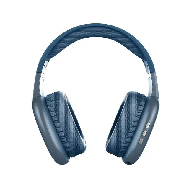 Alt view image 2 of 5 - RCA Wave-56 Wireless Headphones, 40H Battery, Hi-Res Audio, Enhanced Bass, Noise Cancelling, Transparency Mode, Lightweight Over-Ear Bluetooth Headphones with Comfort Fit, Travel-Friendly (Navy