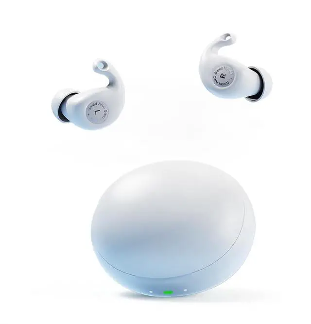 Main image of Bluripp Sleepals Hybrid Adaptive Noise Cancelling Earbuds for Sleeping, Smart ANC Sleep Buds with Secure Fit