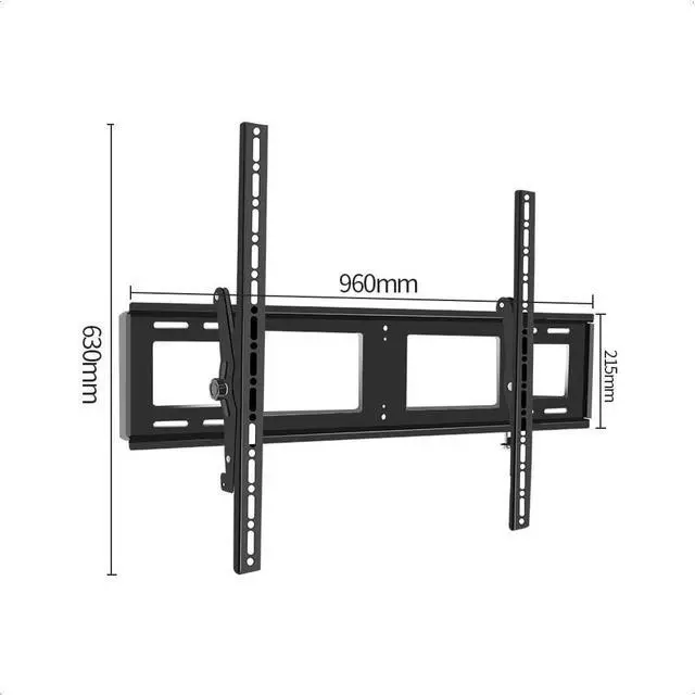 Alt view image 4 of 5 - HILLPORT Tilting TV Wall Mount Bracket Low Profile for Most 55 65 75 80 85 inch LED LCD OLED, Plasma Flat Screen Stand with VESA 900x600mm Weight up to 220lbs DT85