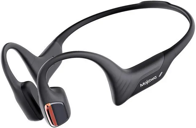 Main image of mojawa Purra Swim Bone Conduction Swimming Headphones, Open-Ear Bluetooth Headphones with Mic, 32GB MP3 Player, IP68 Waterproof Sport Earbuds, Deep Bass, Secure Fit for Running, Cycling