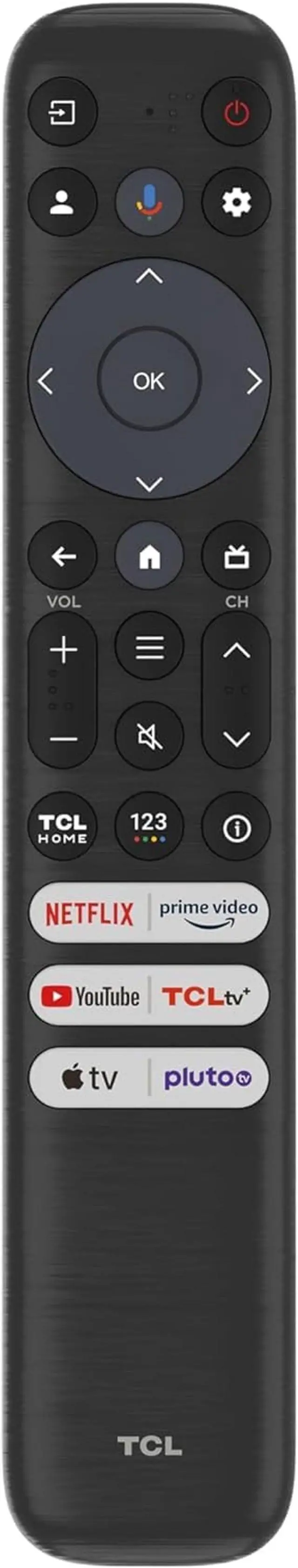 Main image of New RC813 for TCL TV Replacement Remote for TCL-Google-TV-Remote Control, Compatible with FHD HDR LED QLED 4K UHD Smart TVs S3/S4/S5/Q5/Q6/Q7/QM7/QM8 Series