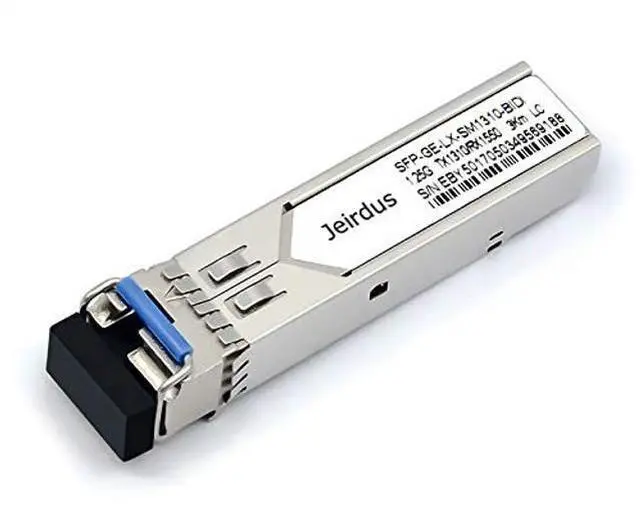 Alt view image 3 of 4 - for Cisco 1Pair 3KM GLC-BX-U and GLC-BX-D 1.25G BIDI WDM SFP Module Transceiver Simplex LC 1310/1550 nm