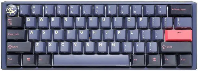 Main image of Ducky One 3 Cosmic Blue Mini Mechanical Keyboard, RGB LED - MX Brown (US)