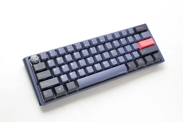 Alt view image 3 of 5 - Ducky One 3 Cosmic Blue Mini Mechanical Keyboard, RGB LED - MX Brown (US)