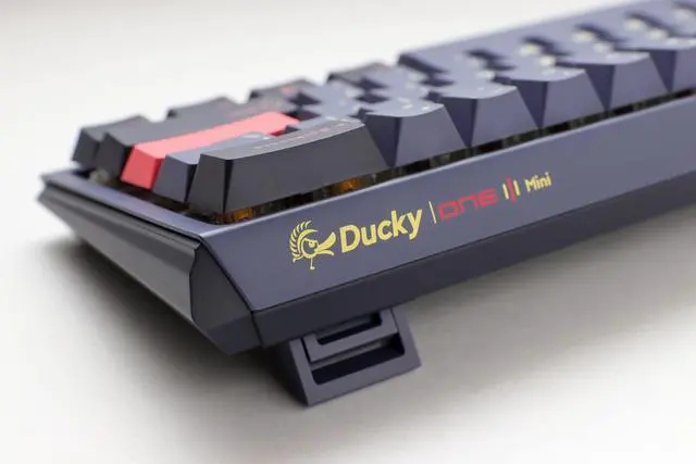 Alt view image 4 of 5 - Ducky One 3 Cosmic Blue Mini Mechanical Keyboard, RGB LED - MX Brown (US)