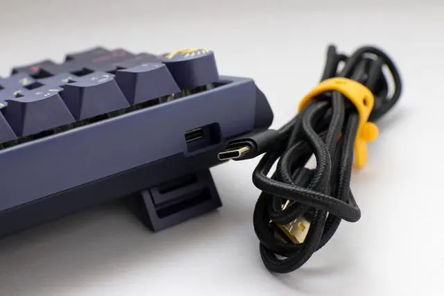 Alt view image 5 of 5 - Ducky One 3 Cosmic Blue Mini Mechanical Keyboard, RGB LED - MX Brown (US)