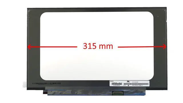 Alt view image 3 of 5 - FULLCOM New Replacement Screen (Non Touch) 14.0 Inch (No Brackets) B140XTN07.2 HD 1366x768 30 Pin Matte for Lenovo FRU 5D11C89615 for Laptop/Display/Screen/LCD Application