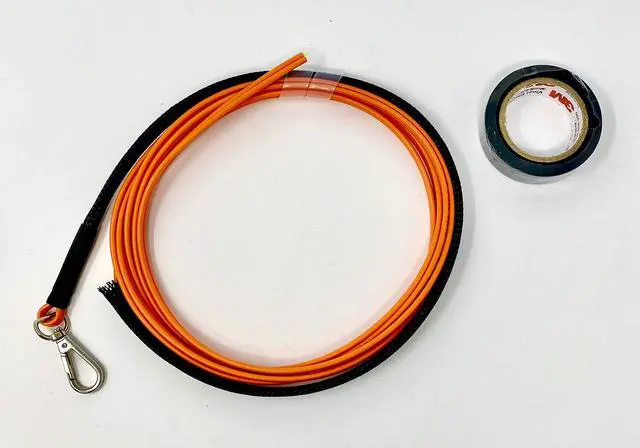 Alt view image 2 of 5 - Ultra Spec Cables - Fiber Optic Cable Pulling Eye Snake Cord for Simplex and Duplex Cables