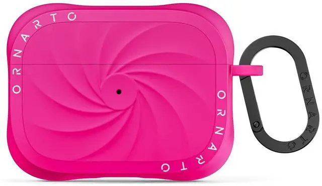 Main image of ORNARTO Vortuxe for AirPods Pro 2 Case - 2X MIL-STD Drop Protection, Liquid Silicone Shockproof Cover with Carabiner, Sleek Aesthetic Case for AirPods Pro 2nd / 1st Generation-Hot