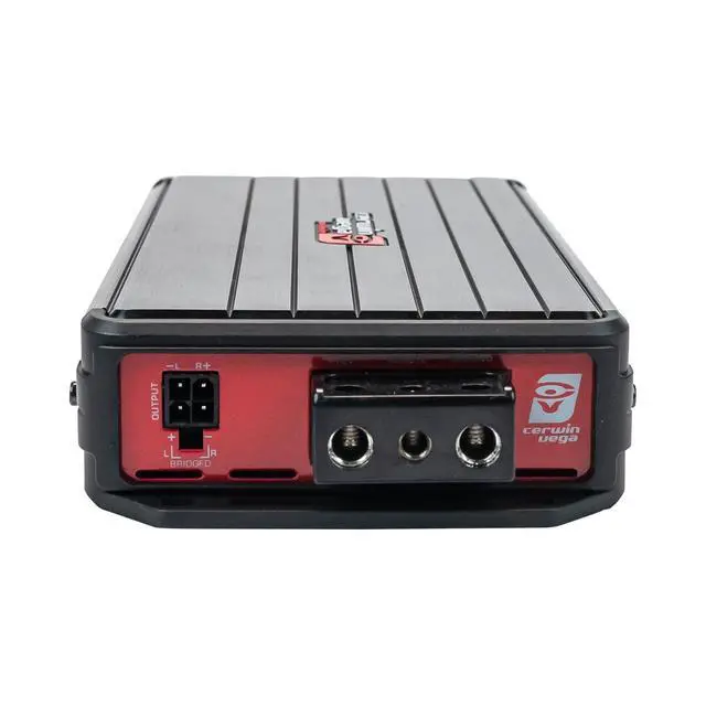 Alt view image 4 of 5 - Cerwin Vega 500W RMS 2-Channel Class-D Digital Amplifier ^^ Powerful Bass Knob & Exceptional Frequency Response for Car Audio ^^ VCU82
