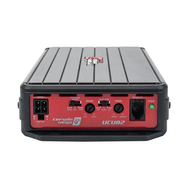 Alt view image 5 of 5 - Cerwin Vega 500W RMS 2-Channel Class-D Digital Amplifier ^^ Powerful Bass Knob & Exceptional Frequency Response for Car Audio ^^ VCU82
