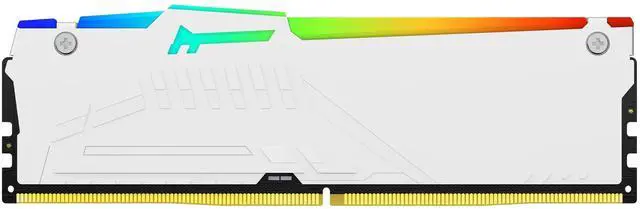 Alt view image 3 of 5 - Kingston FURY Beast White RGB 32GB (2x16GB) 5600MT/s CL40 DDR5 XMP DIMM ^^ Infrared Syncing ^^ FURY CTRL Software ^^ Overclocking ^^ Intel XMP 3.0 ^^ Kit of 2 ^^ KF556C40BWAK2-32