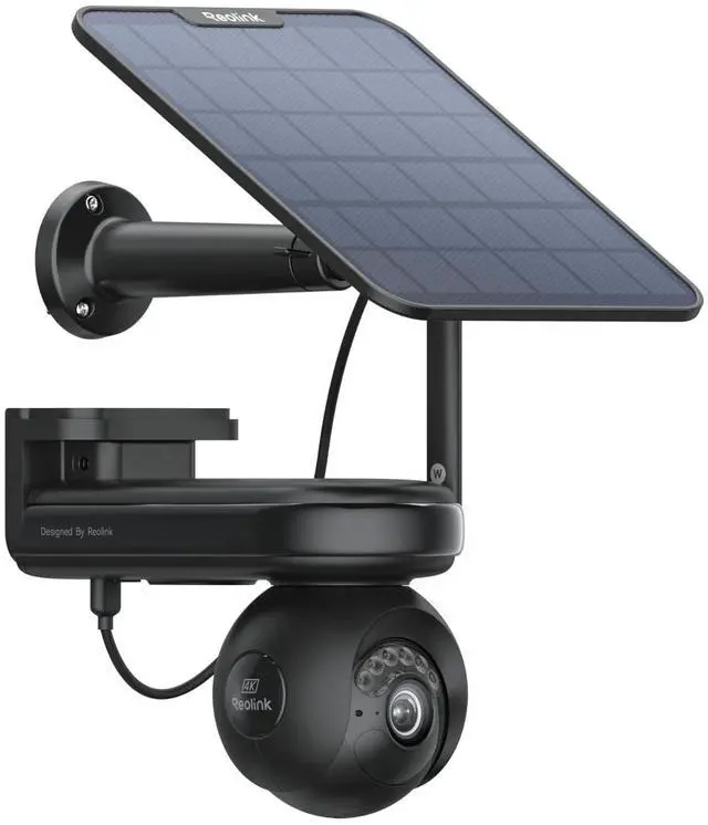 Main image of REOLINK Altas PT Ultra Black - 4K Solar Security Cameras Wireless Outdoor, 500 Days Battery Life, ColorX Night Vision, 360 Pan Tilt Auto Tracking, Dual-Band Wi-Fi 6 Cameras for Home Secur