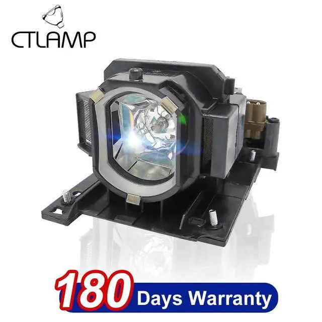 Alt view image 2 of 5 - CTLAMP A+ Quality DT01371 Replacement Projector Lamp Bulb with Housing Compatible with HITACHI CP-WX2515WN CP-WX3015WN CP-X2015WN CP-X3015WN CP-X4015WN HCP-527X HCP-532X HCP-625WX HCP-630WX HCP-635X