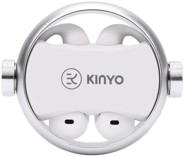 Main image of VELATEMOR 2 in 1 Wireless Earbuds, Bluetooth Earphone Clamp/Holder On Earbuds, 2 in 1 Design, Advanced Bluetooth 5.3, Immersive HiFi Sound, Ipx5 Water Proof, 140H Play, with 360 Rotating Metall