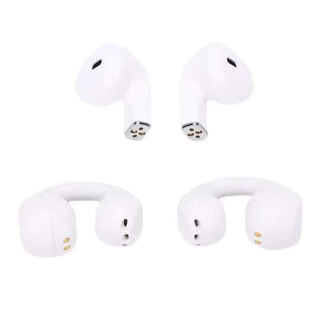 Alt view image 4 of 5 - VELATEMOR 2 in 1 Wireless Earbuds, Bluetooth Earphone Clamp/Holder On Earbuds, 2 in 1 Design, Advanced Bluetooth 5.3, Immersive HiFi Sound, Ipx5 Water Proof, 140H Play, with 360 Rotating Metall