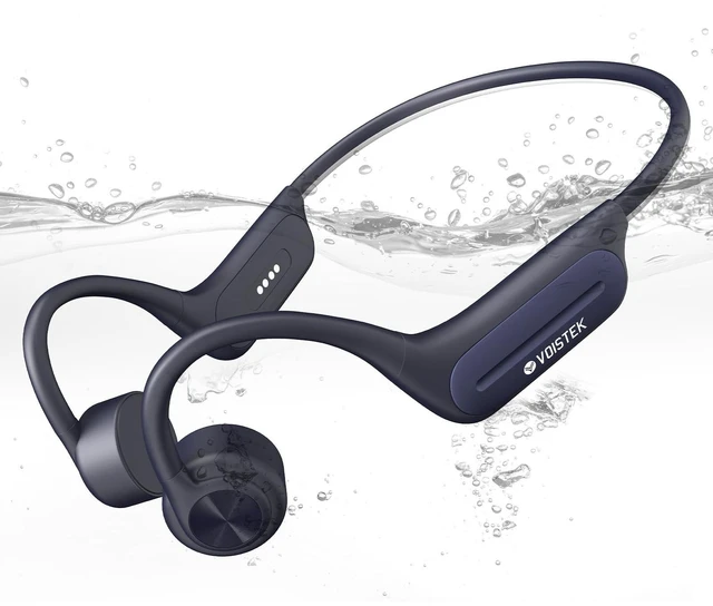 Main image of Voistek Bone Conduction Headphones with 32GB MP3 Player, IP68 Waterproof