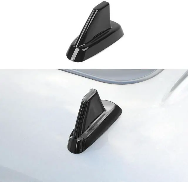 Main image of CheroCar Shark Fin Antenna Base Cover Roof Antenna Cover Trim Decoration for 2007-2013 Chevy Silverado Suburban Tahoe Avalanche GMC Yukon Sierra Exterior Accessories