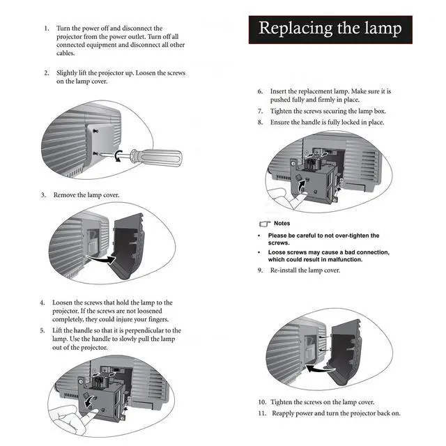 Alt view image 5 of 5 - CHNPOFNT Replacement Projector Lamp Bulb with Housing 5J.J4D05.001 for Projector SP891benq 891 Projector Bulb 5j.j4d05.001