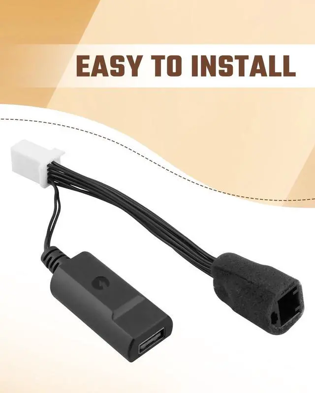 Alt view image 5 of 5 - Dashcam Power Adapter 10-pin Type H Fit for Hyundai Kia Sonata Tucson Elantra Forte Sportage Soul Telluride with USB Cable Type-C Mini Micro