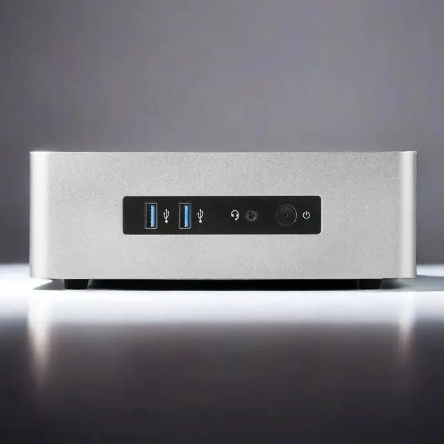 Main image of Goodisory TA65 Aluminium Desktop HTPC Mini-ITX Computer Chassis Support DC PSU
